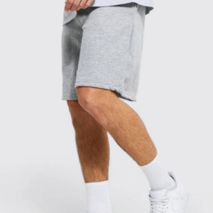 Grey cotton short