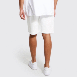 White cotton short